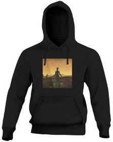 Bluza z naszywką Kobieta na tle zachodzącego słońca Caspar David Friedrich