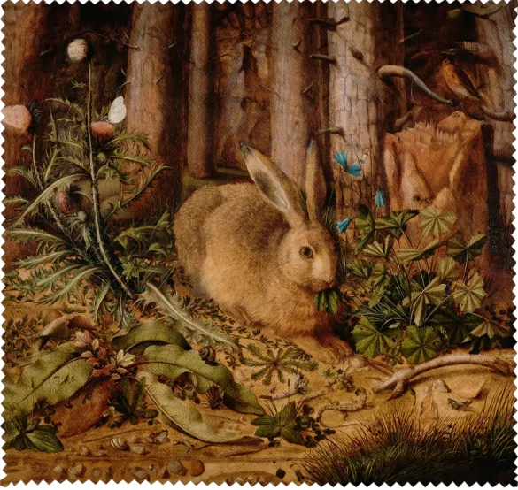 Ściereczka do okularów Zając w lesie Hans Hoffmann