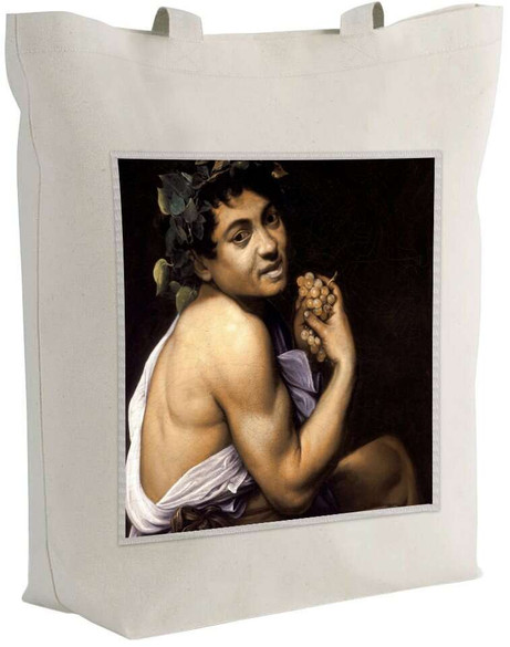 Torba z naszywką Chory Bachus Caravaggio