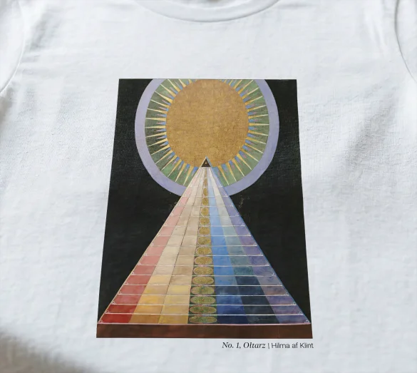 Koszulka z nadrukiem No. 1, Ołtarz Hilma af Klint