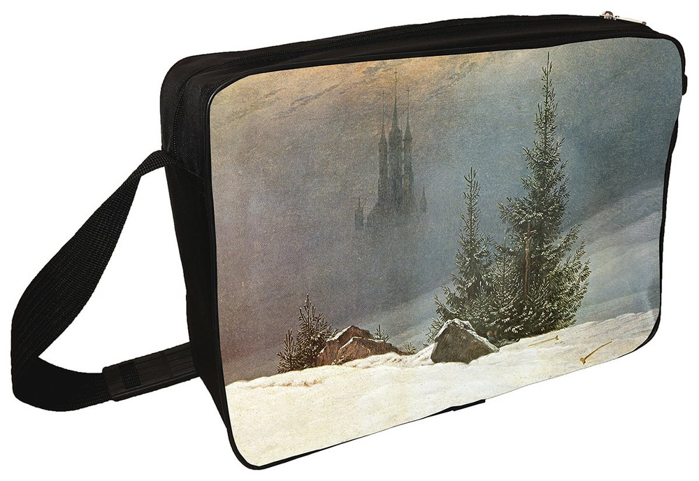 Torba na ramię Pejzaż zimowy Caspar David Friedrich