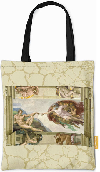 Torba na ramię Stworzenie Adama Michał Anioł