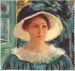 Ściereczka do okularów Młoda kobieta w ogrodzie Mary Cassatt