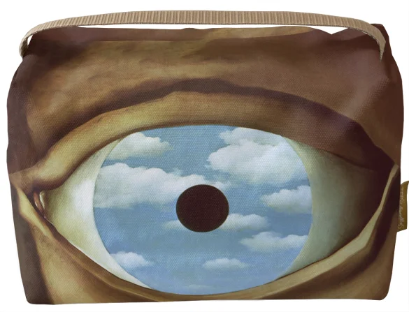 Kosmetyczka kuferek Fałszywe lustro René Magritte
