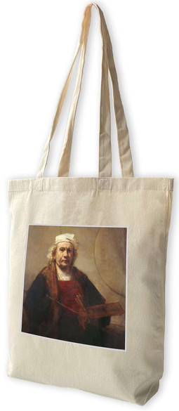 Torba z naszywką Autoportret z dwoma kołami Rembrandt