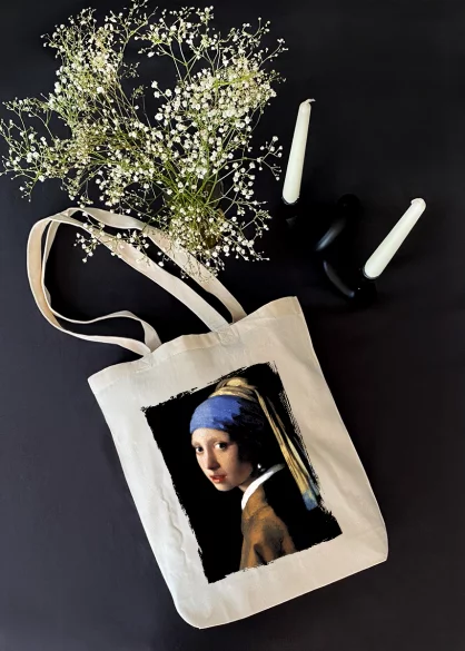Torba bawełniana Dziewczyna z perłą Jan Vermeer
