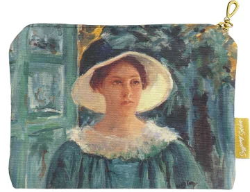 Kosmetyczka mini Młoda kobieta w ogrodzie Mary Cassatt