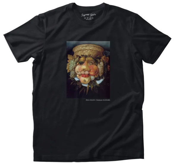 Koszulka z nadrukiem Kosz owoców Giuseppe Arcimboldo