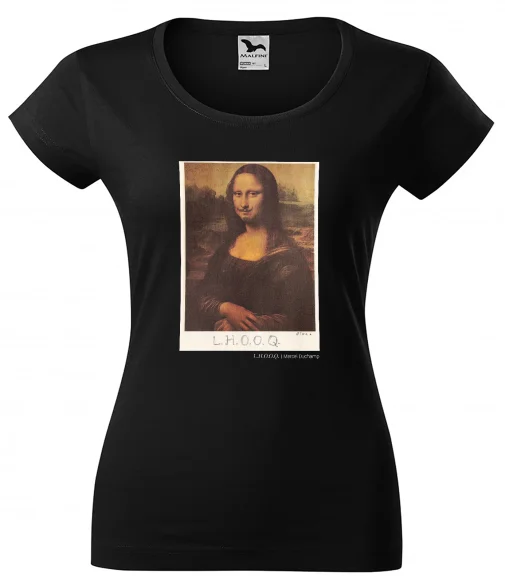 Bluzka damska L.H.O.O.Q. Marcel Duchamp