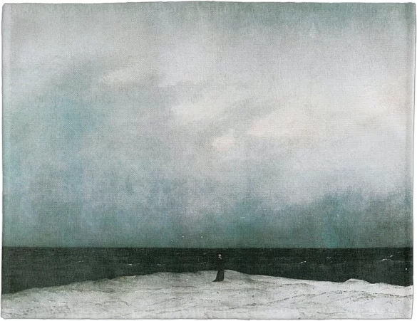 Podkładka na stół Mnich na brzegu morza Caspar David Friedrich