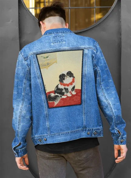 Ekran Pies pekińczyk Ohara Koson