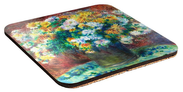 Podkładka pod kubek Chryzantemy Pierre-Auguste Renoir