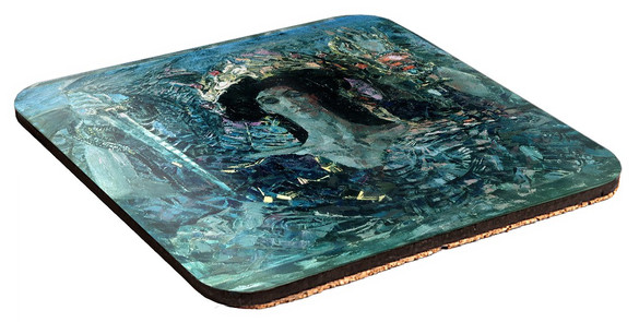 Podkładka pod kubek Sześcioskrzydły Serafin Mikhail Aleksandrovich Vrubel