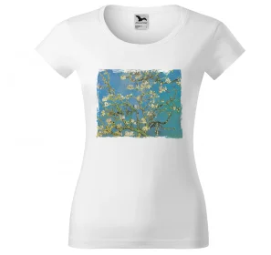 Bluzka damska Kwitnący migdałowiec Vincent Van Gogh