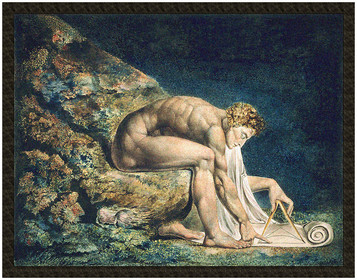 Naszywka Newton William Blake