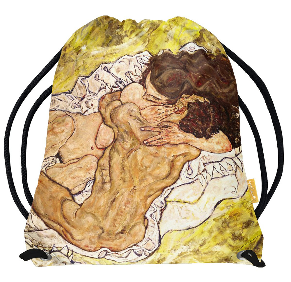 Worek The Embrace (1917) Egon Schiele