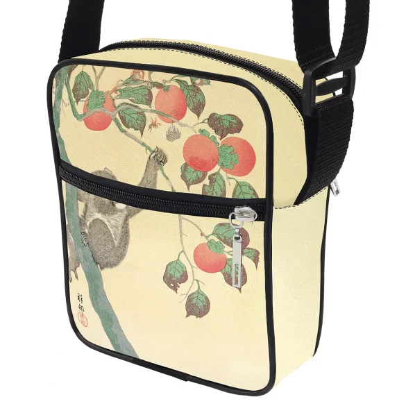 Torba Listonoszka Małpa na drzewie persymonowym Ohara Koson