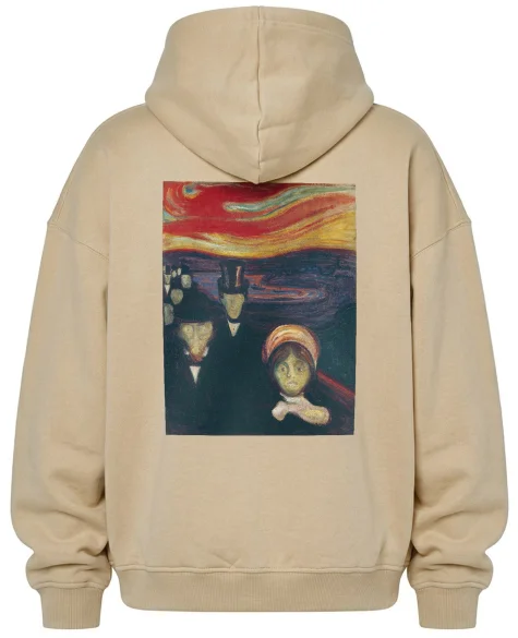 Bluza oversize Anxiety (Lęk) Edvard Munch