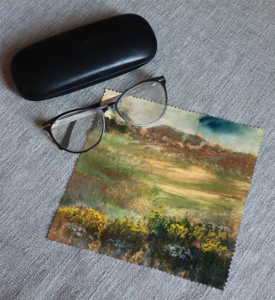 Ściereczka do okularów Krajobraz z kominami Edgar Degas