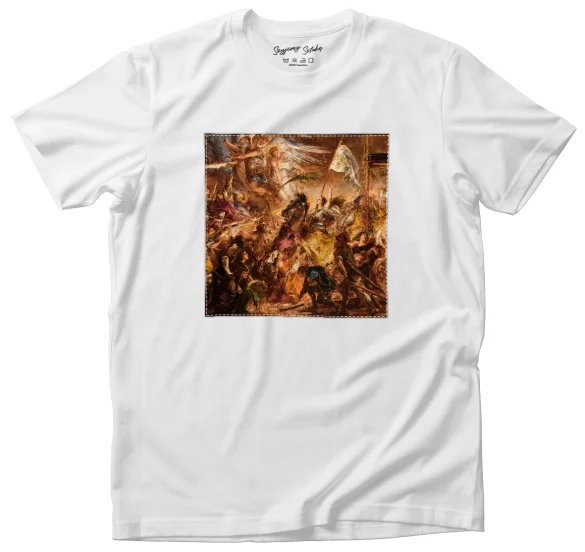 Koszulka z naszywką Dziewica Orleańska Jan Matejko