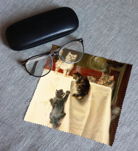 Ściereczka do okularów Koty William Henry Hamilton Trood