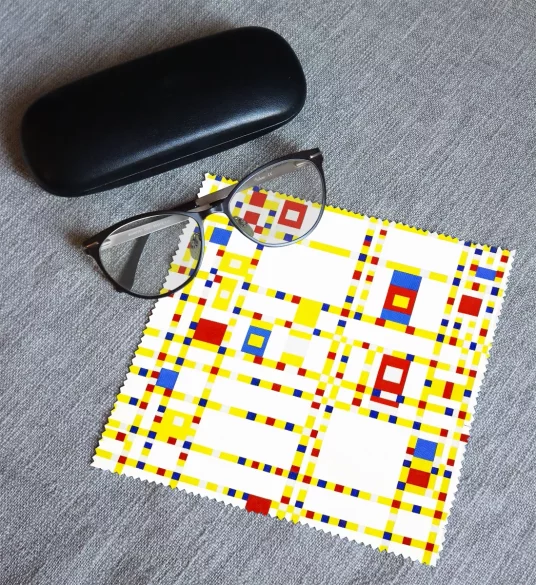 Ściereczka do okularów Broadway Boogie Woogie Piet Mondrian
