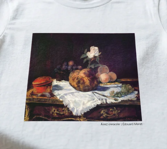 Koszulka z nadrukiem Kosz owoców Édouard Manet