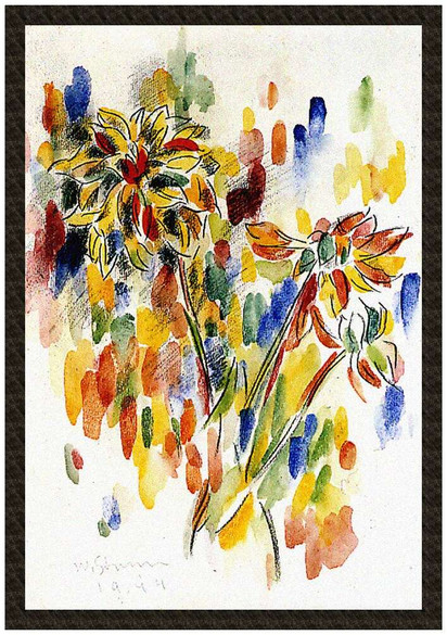 Naszywka Kwiaty Władysław Strzemiński