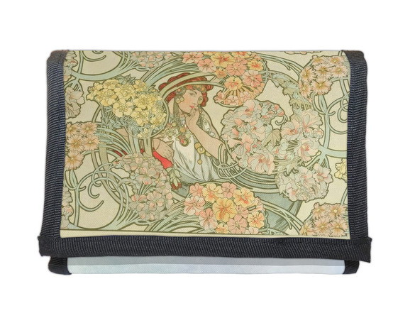 Portfel Byzantine – projekt tkaniny Alfons Mucha