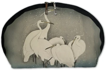 Kosmetyczka Grupa czapli Ohara Koson