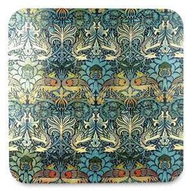 Podkładka pod kubek Paw i smok William Morris