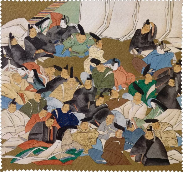 Ściereczka do okularów 36 poetów Ogata Korin