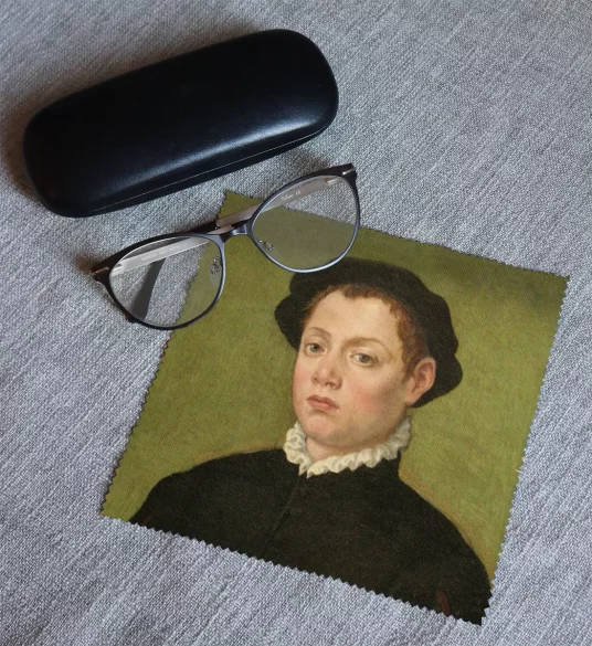 Ściereczka do okularów Młody człowiek Sofonisba Anguissola