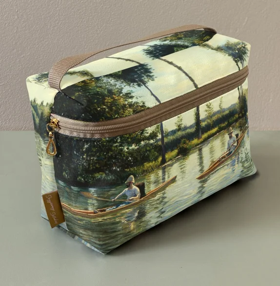 Kosmetyczka kuferek Rejs łodzią na rzece Yerres Gustave Caillebotte