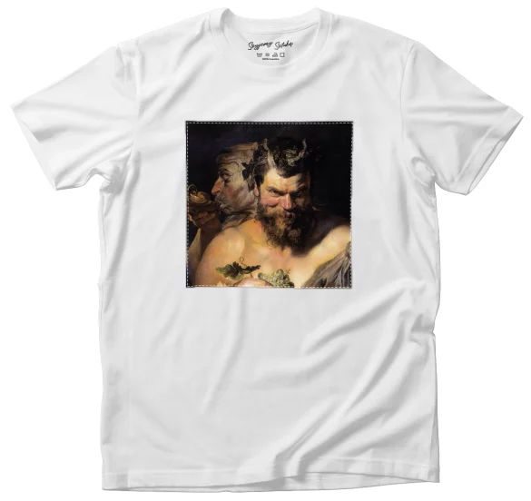 Koszulka z naszywką Dwóch satyrów Peter Paul Rubens