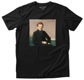 Koszulka z naszywką Autoportret Józef Mehoffer