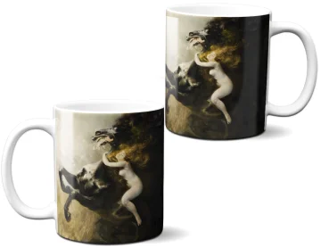 Kubek Szał uniesień Władysław Podkowiński