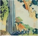 Ściereczka do okularów Wodospad Ono na drodze Kisokaidō Katsushika Hokusai