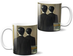 Kubek Nie reprodukować René Magritte