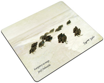 Podkładka Szyjemy Sztukę Kuropatwy na śniegu Józef Chełmoński 24x19cm