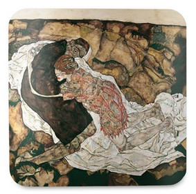 Podkładka pod kubek Death and the Maiden Egon Schiele