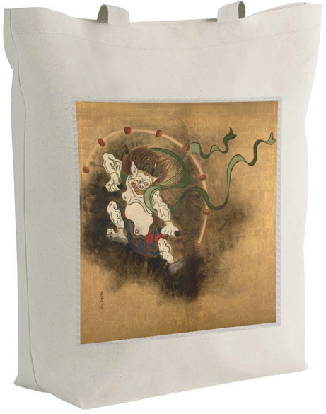 Torba z naszywką Bóg piorunów Ogata Korin