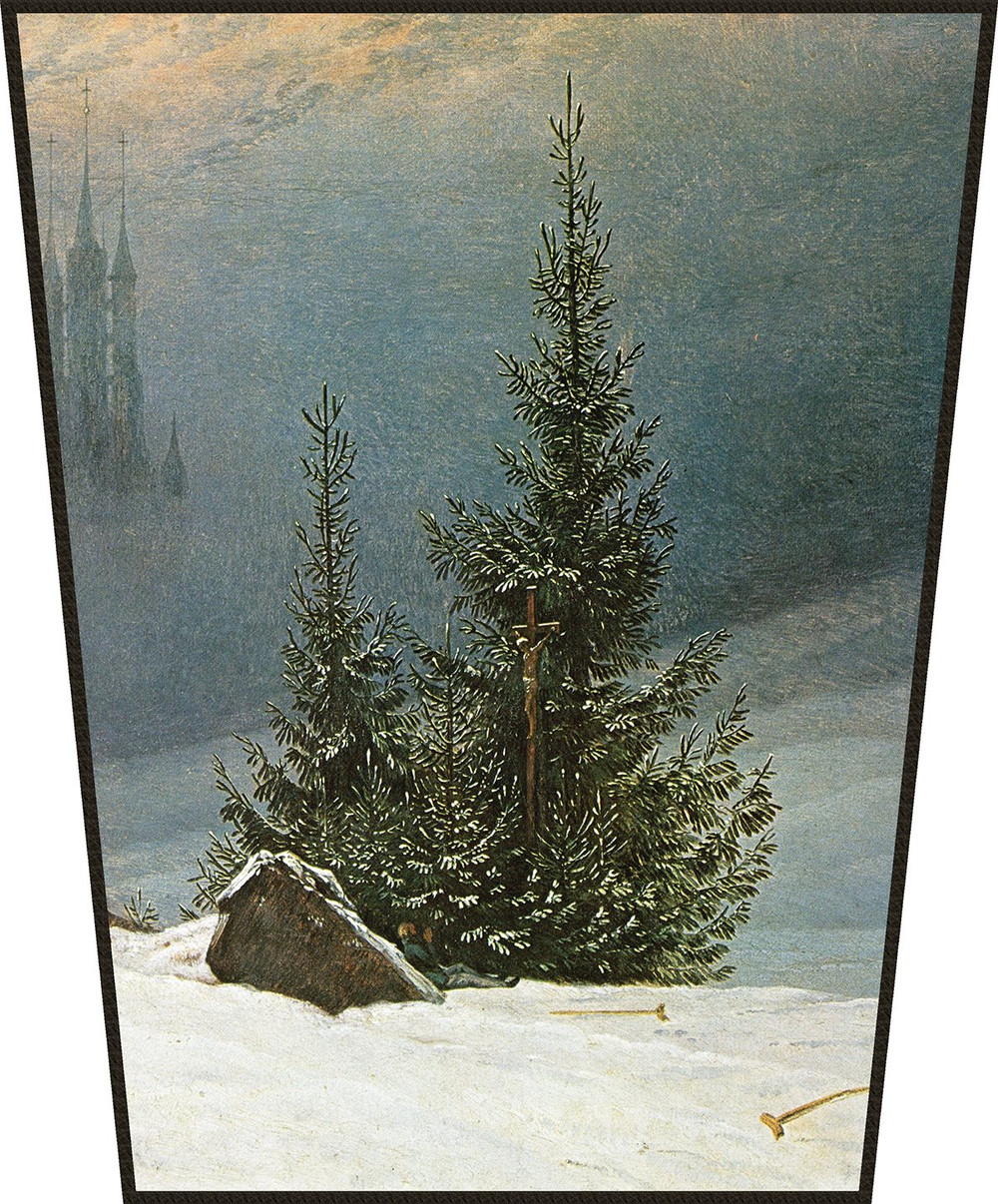 Ekran Pejzaż zimowy Caspar David Friedrich