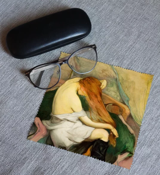 Ściereczka do okularów Czesząca się Władysław Ślewiński