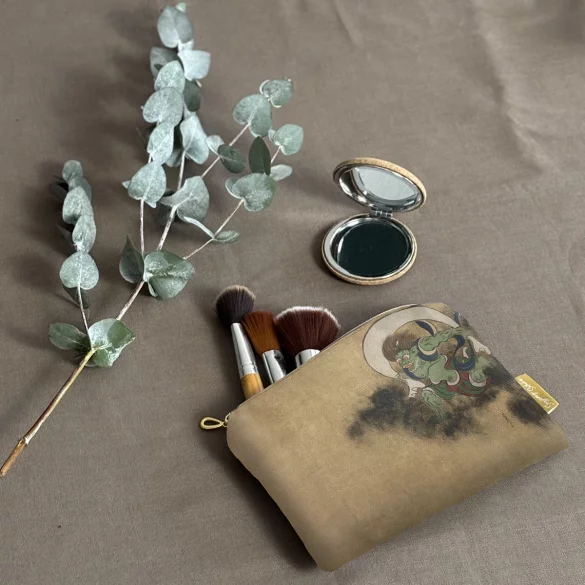 Kosmetyczka mini Bóg Wiatru Ogata Korin