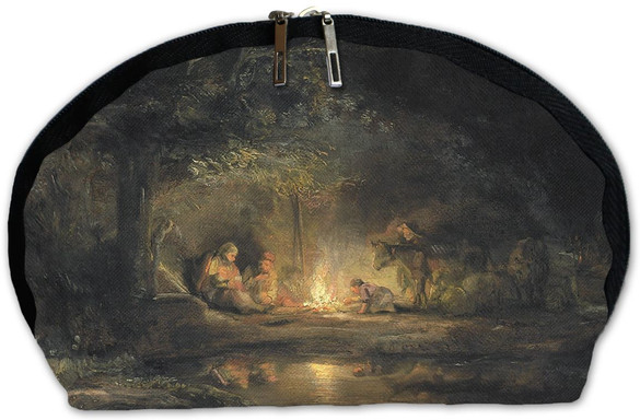 Kosmetyczka Krajobraz z odpoczynkiem podczas Ucieczki do Egiptu Rembrandt