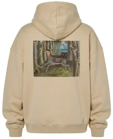 Bluza oversize Zraniony Jeleń Frida Kahlo