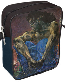 Listonoszka Demon (siedzi) Mikhail Aleksandrovich Vrubel