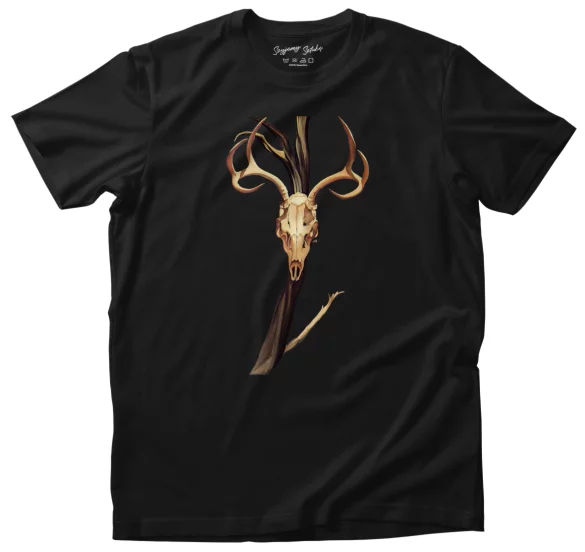 Koszulka Czaszka jelenia Georgia O’Keeffe