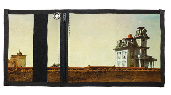 Portfel Dom przy torach kolejowych Edward Hopper